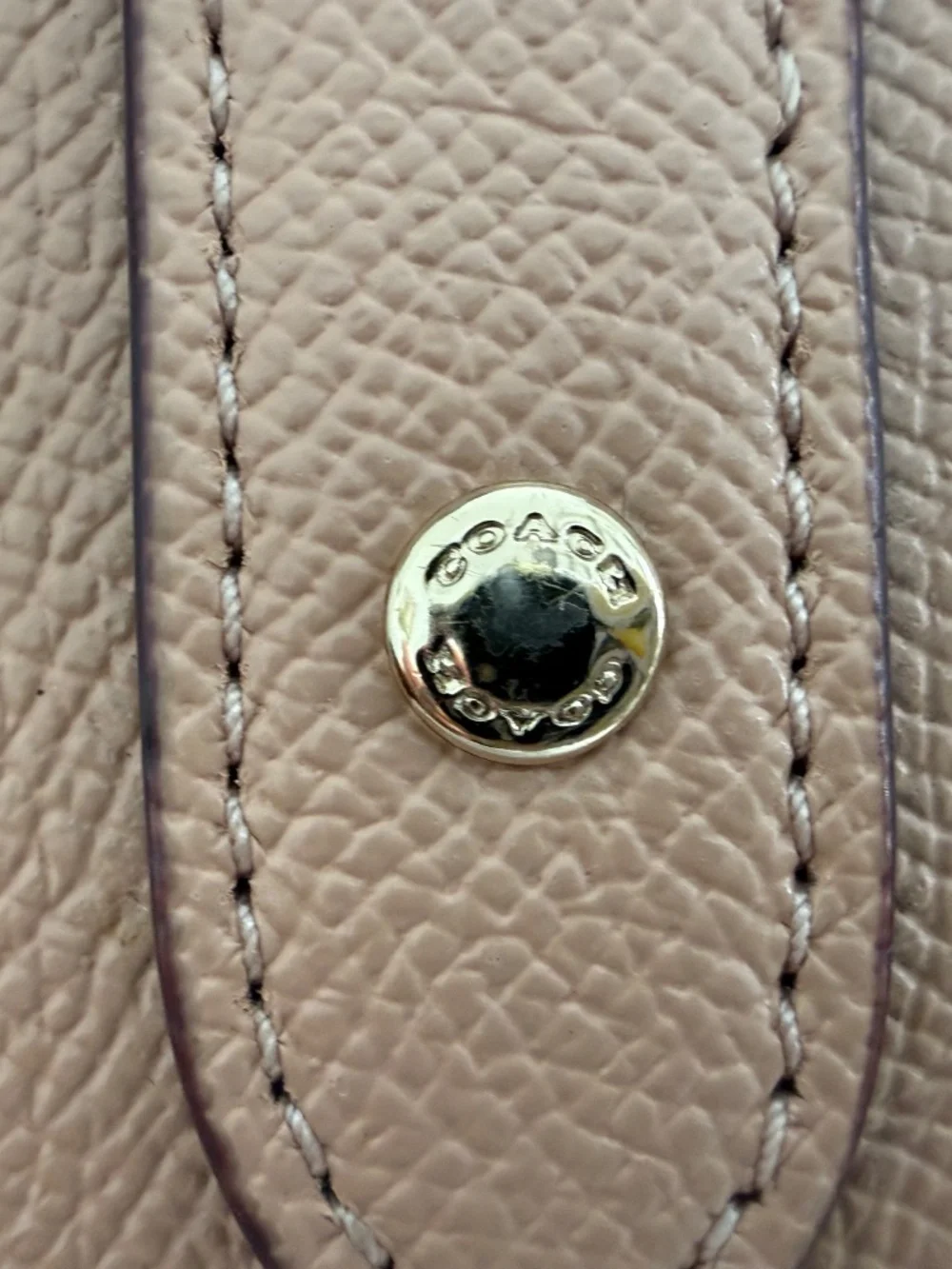 Coach Large City Tote in Blush, Excellent Used Condition - Picture 5 of 15